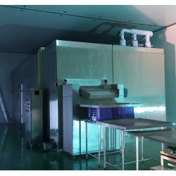 China High Quality IQF freezer 1000kg/h / Fluidized Bed IQF Freezer for fries frozen