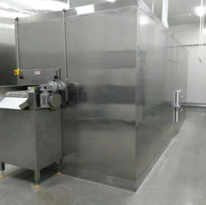 China High Quality  FSLD1000 IQF freezer / Fluidized Bed IQF Freezer for fries frozen