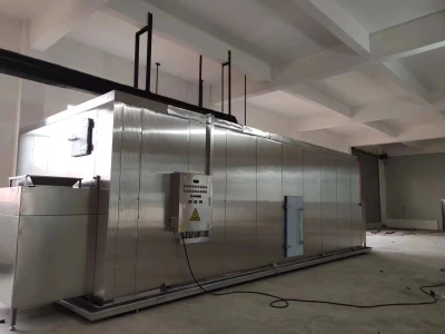 first cold chain Frozen French Fries processing line/fluidized IQF freezer machine for frozen fries