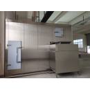 Full automatic fluidized bed IQF freezer FSLD1000 for Frozen French Fries Processing line for fries
