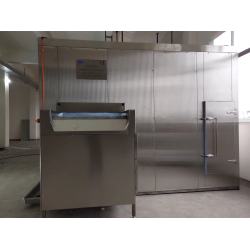 Primer congelador IQF de lecho fluidizado de cadena de frío de China para congelar arándanos/máquina congeladora IQF de fluidización