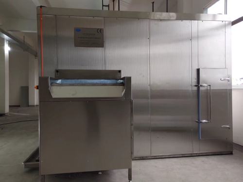 Full automatic fluidized bed IQF freezer FSLD1000 for Frozen French Fries Processing line for fries