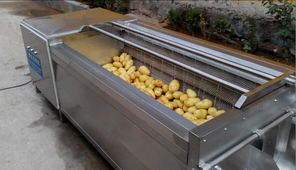 Potato peeling machine 