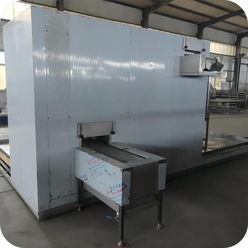 Customized Spiral Freezer Exported to Mexico for Freezing Chicken Breast Meat