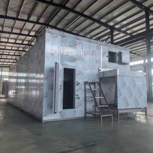 China's Leading IQF Freezer Supplier for Frozen strawberries - Cost-Effective Fluidized Bed Freezer