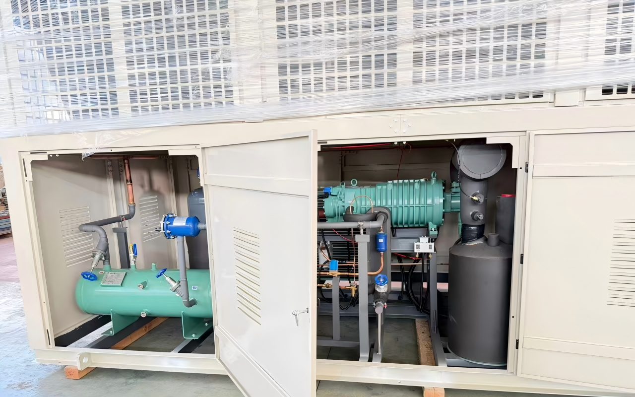 FSK40 blast freezer Air condenser compressor unit 