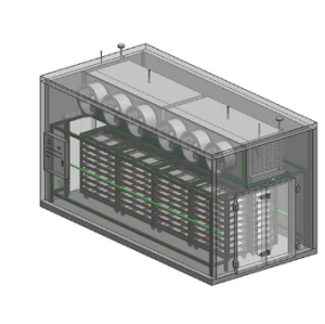 Blast freezing machine according to client request design from first cold chain company