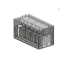High effective Blast freezer 200kg/h install convenient