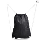 2016 Wholesale Black Promotional Cheap Drawstring Bag Backpack