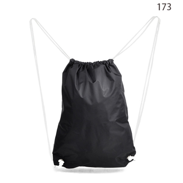 2016 Wholesale Black Promotional Cheap Drawstring Bag Backpack