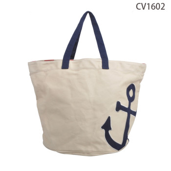 China Manufacturer Plain Canvas Shopping Tote Bag