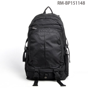 Factory Direct Sale Outdoor Laptop Black Sports Backpack