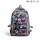 Skull Design Girls School Bag Backpack, Backpack For School