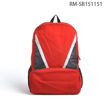 Wholesale Red School Backpack, European Style College School Backpack