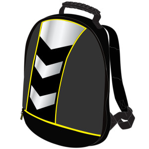 Black Sports Backpack for bicycle