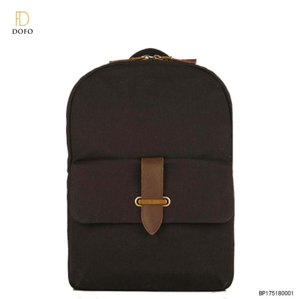 High Quality Handbag Factory Custom Brand Unisex Laptop Bag School Women Backpack Travel 2017 Waxed Canvas Backpacks