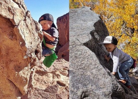 Amazing！ Only 2 years old USA backpacker