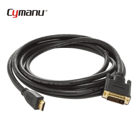 24K gold plated DVI cable DVI 24+1 Male to 1.4 V HDMI 19P Cable