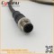 IP67 Waterproof M12 10PIN connector Male & Female Cable Assembly