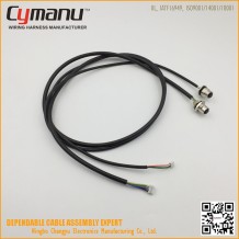 M12 Connector 10PIN Male and Female Cable Assembly