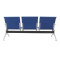 New arrival modern 3-seater blue airport waiting chair