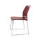OEM low price high quality red plastic leisure chair