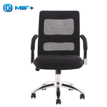 Plastic Armrests green Back Mesh Office Chair