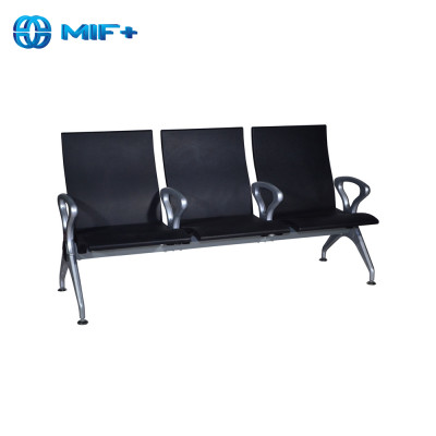 Firmly SS Coating Material On Seat And Back Waiting Chair