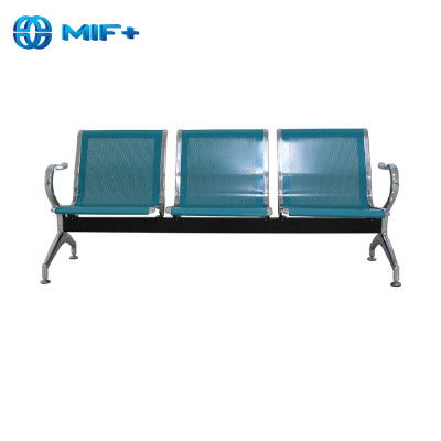 Good Comfort 1.2MM Painted Steel Sheet Of Seat Back Waiting Chair