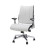 Metal leather office adjustable rolling arm chairs  for office furniture