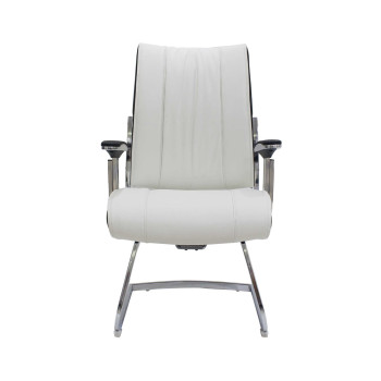 White comfortable office boardroom leather chairs for home office furniture