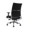 Black modern executive comfortable desk leather chair