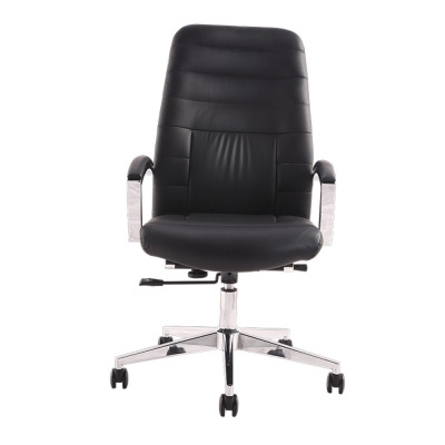 Mid Back Executive Office Chair With Arms In Black