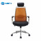 Red Mid-back Fashionable Swivel Office Computer Chair with Head Pillow