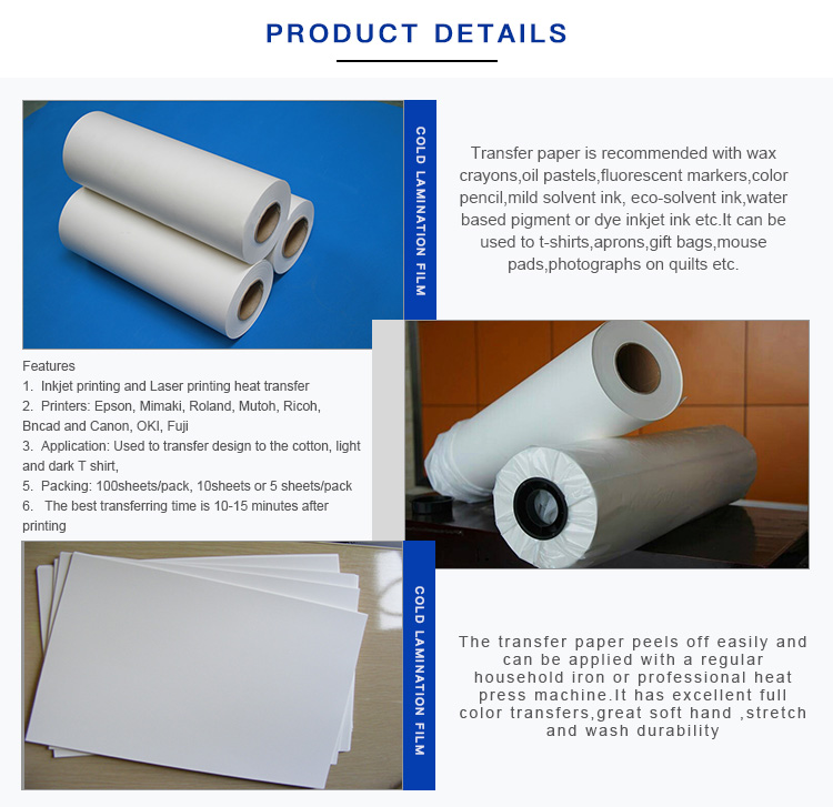 paper used for tshirt printing