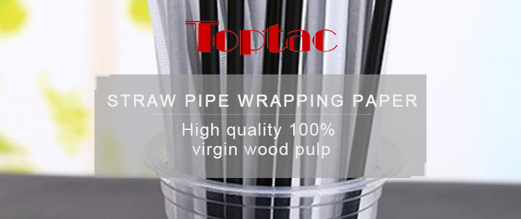 straw pipe wrapping paper