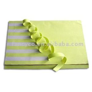 Premier cast coated paper white glasine liner