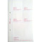 Premier cast coated paper white glasine liner
