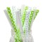 Party Striped Chevron and Polka Dot Paper Straws, Drinking Paper Straws