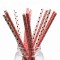 Party Striped Chevron and Polka Dot Paper Straws, Drinking Paper Straws