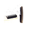 Rechargeable portable ionic hair styling comb