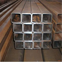 hollow section welded black metal steel tube