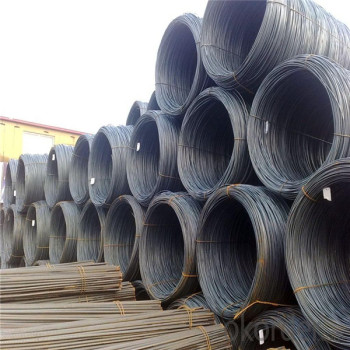 SAE1008 low carbon prime hot rolled steel wire rod in coils price