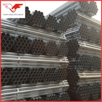 200-500g/m2 zinc coating 4inch hot dipped galvanized erw carbon steel pipe