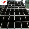 ASTM A500 200 x 200 mm B.I.galvanized weld square tube
