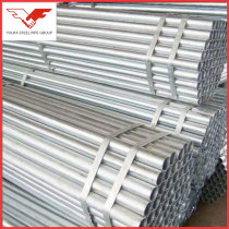 BS1387 standard galvanized steel pipe for  construction