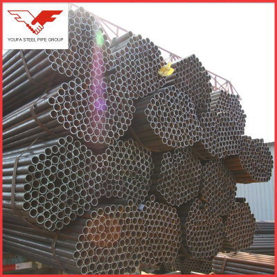 Black erw Mild Welded Carbon Steel Pipe for fuild pipe,structural pipe