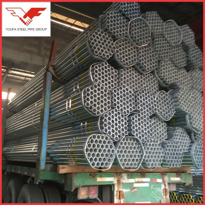 Anti-resistance Hot dip galvanized steel pipe for  water transport