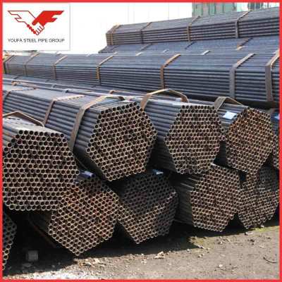 High deformability ERW black carbon steel pipe