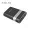 11.11 Global Shopping Festival ARUN High Safety 10000mah Power Bank Dual USB With USB Output 2.1A Backup Battery Packs For Samsung iPhone 6 6s for Xiaomi Huawei